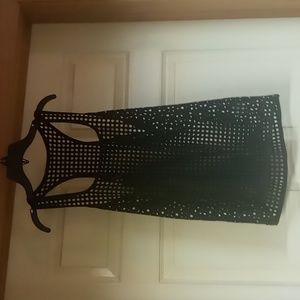 XL top black with holes